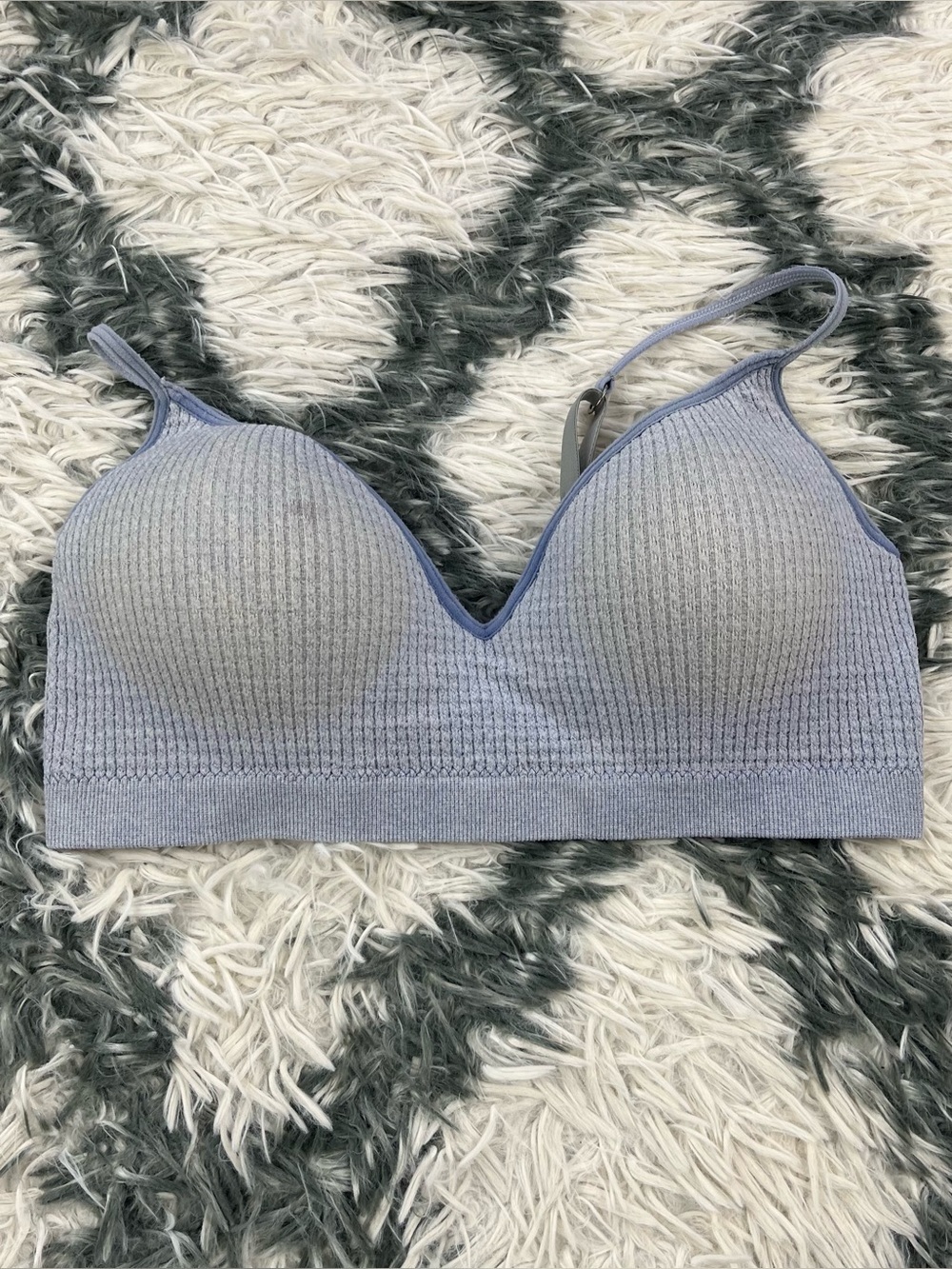 Lucky Brand Women’s Blue Bralette Size 36B No Wire